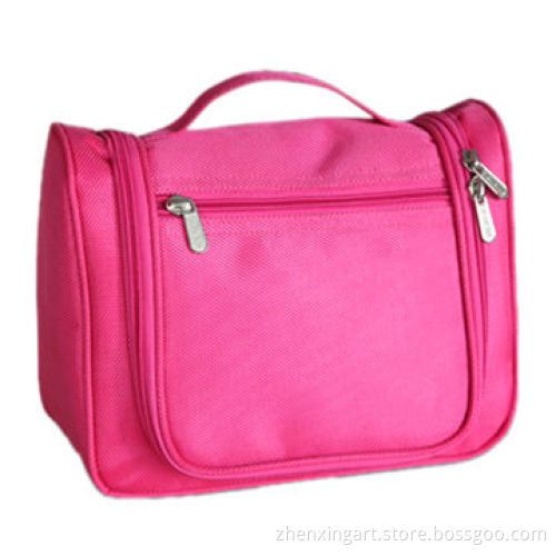 Multifunctional toiletry bag with hanger